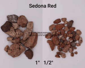 Sedona Red rocks, two sizes displayed.